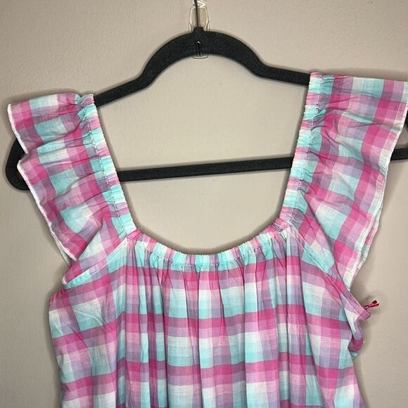 NWT Simply Southern Pink and Blue Midi Sundress - Size Large - Picture 4 of 10